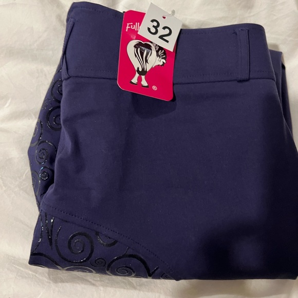 fuller Fillies Pants - Full Tilt Women's Navy Blue Ski/Snow Pants - Size 32